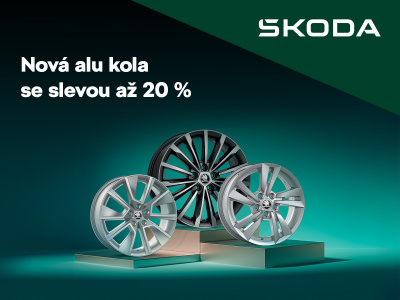 Využijte 20% slevy na alu kola